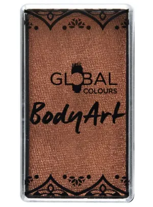 Global Metallic Bronze 20g Water Activated Cake Makeup