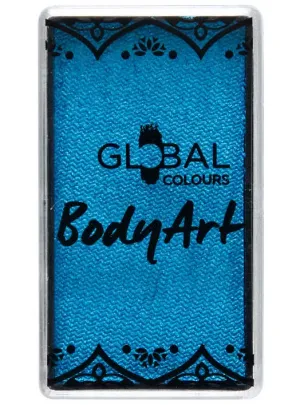 Global Pearlescent Blue 20g Water Activated Cake Makeup