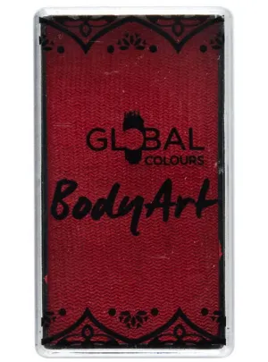 Global Red 20g Water Activated Cake Makeup