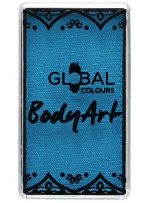 Global UV Neon Blue 20g Water Activated Cake Makeup