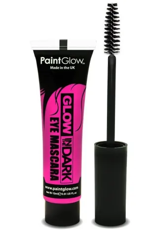 Glow in the Dark Eyelash Mascara - Neon Pink