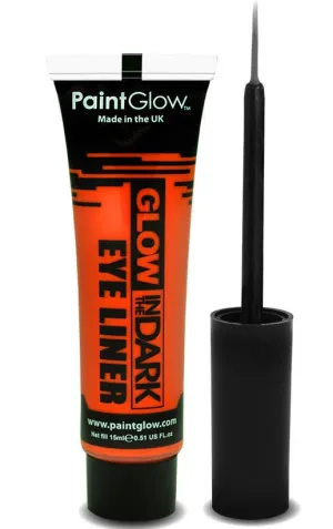 Glow in the Dark Eyeliner - Neon Orange