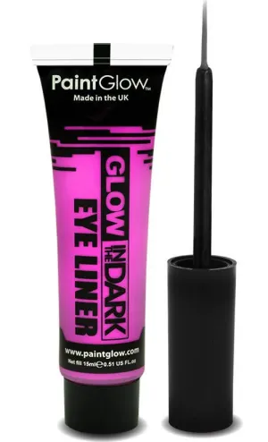 Glow in the Dark Eyeliner - Neon Pink