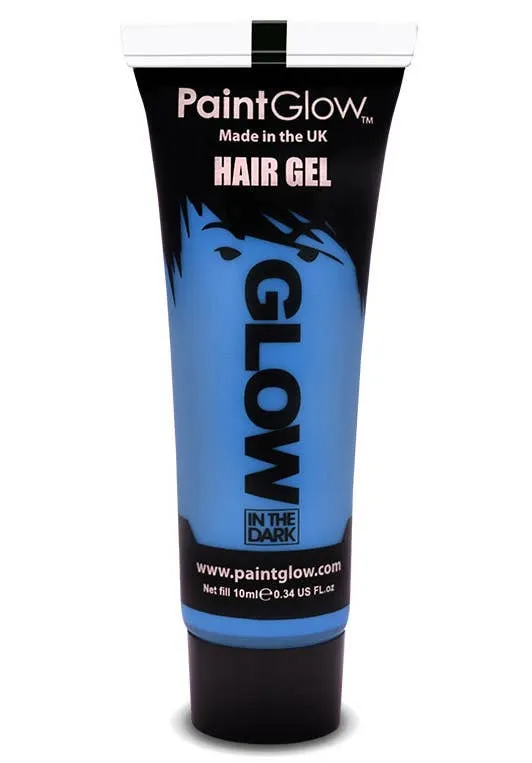 Glow in the Dark Hair Gel - Blue
