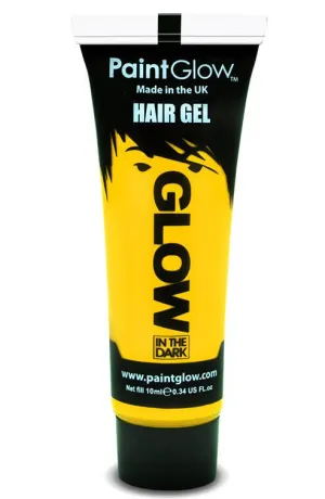 Glow in the Dark Hair Gel - Yellow