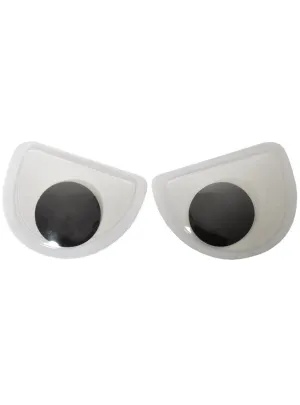 Glow in the Dark Mad Googly Eyes Halloween Decoration
