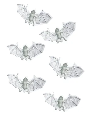 Glow in the Dark Mini Bats Halloween Decoration