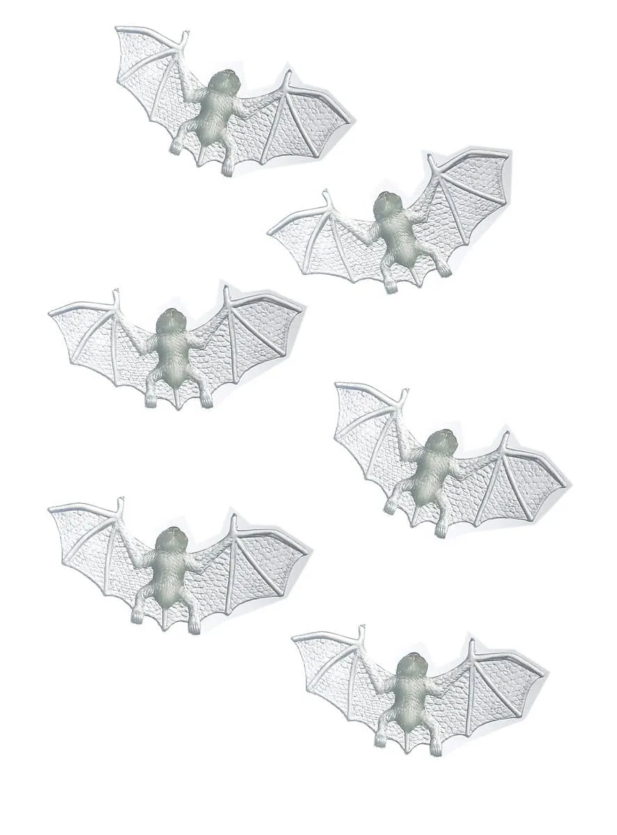 Glow in the Dark Mini Bats Halloween Decoration