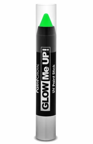 Glow Me Up UV Reactive Paint Stick - Neon Green