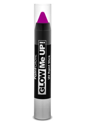 Glow Me Up UV Reactive Paint Stick - Violet