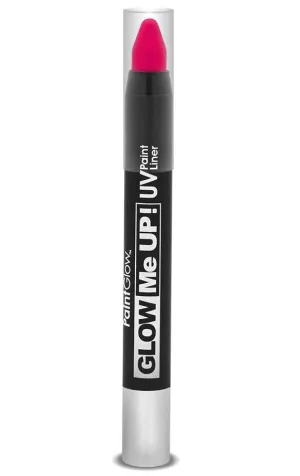 Glow Me Up UV Reactive Small Paint Liner Stick - Magenta