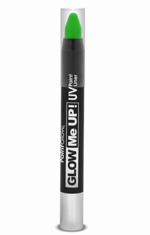 Glow Me Up UV Reactive Small Paint Liner Stick - Neon Green