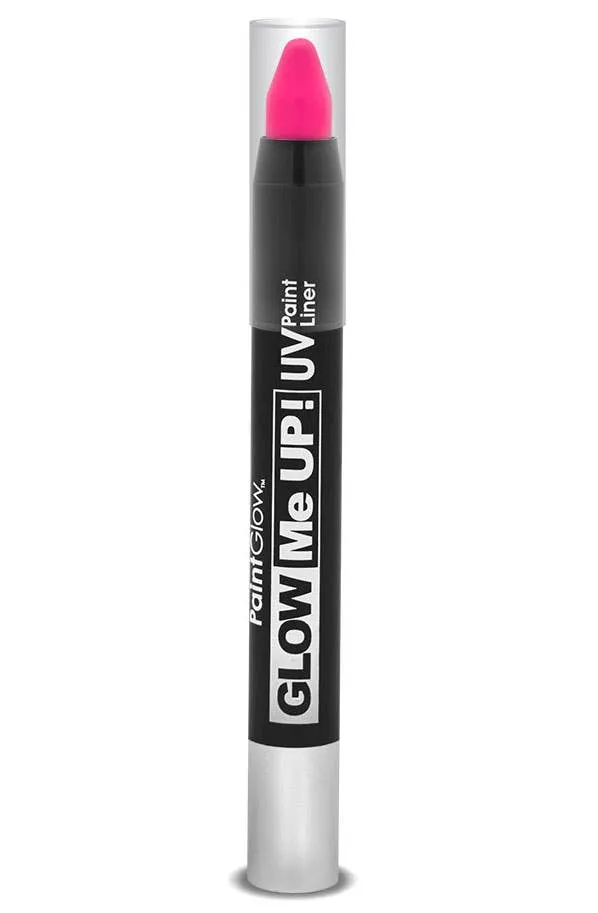 Glow Me Up UV Reactive Small Paint Liner Stick - Neon Pink