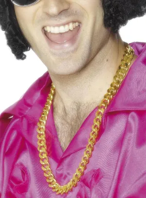 Gold Bling Large Pimp Necklace