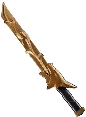 Gold Dragon Ninja Deluxe Costume Sword