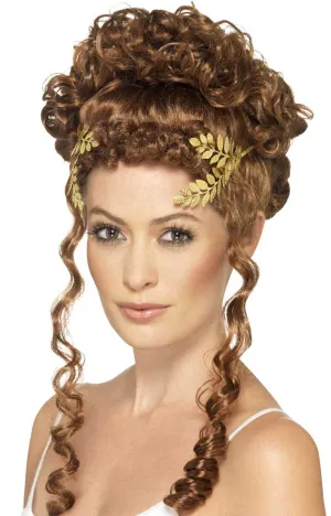 Golden Goddess Womens Laurel Wreath Headpiece