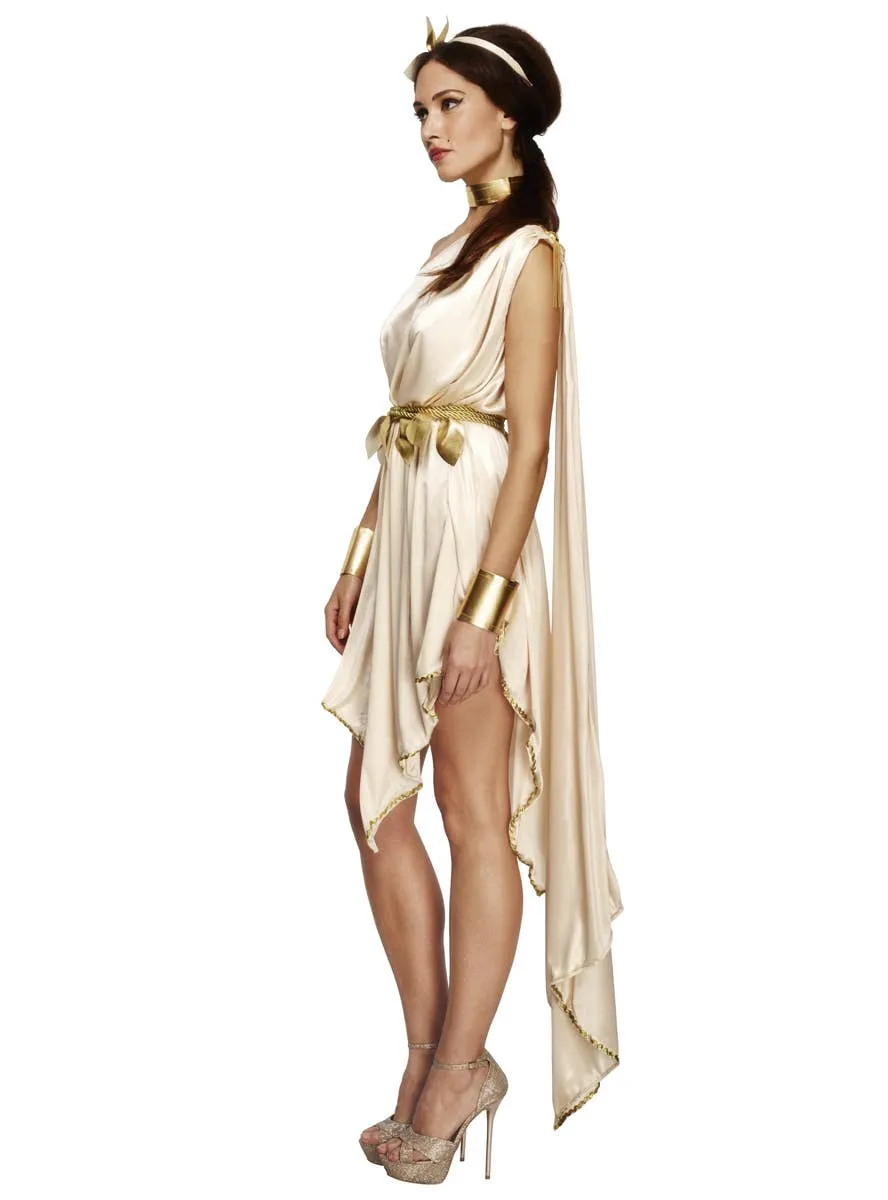 Golden Goddess Womens Roman Costume