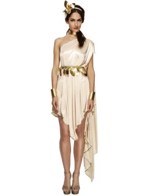 Golden Goddess Womens Roman Costume