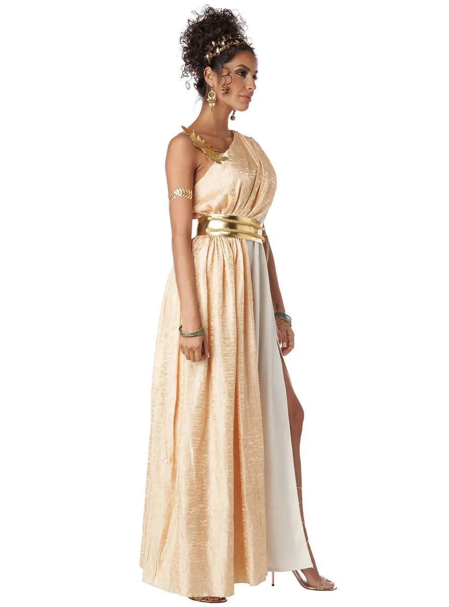 Golden Goddess Womens Roman Empress Costume