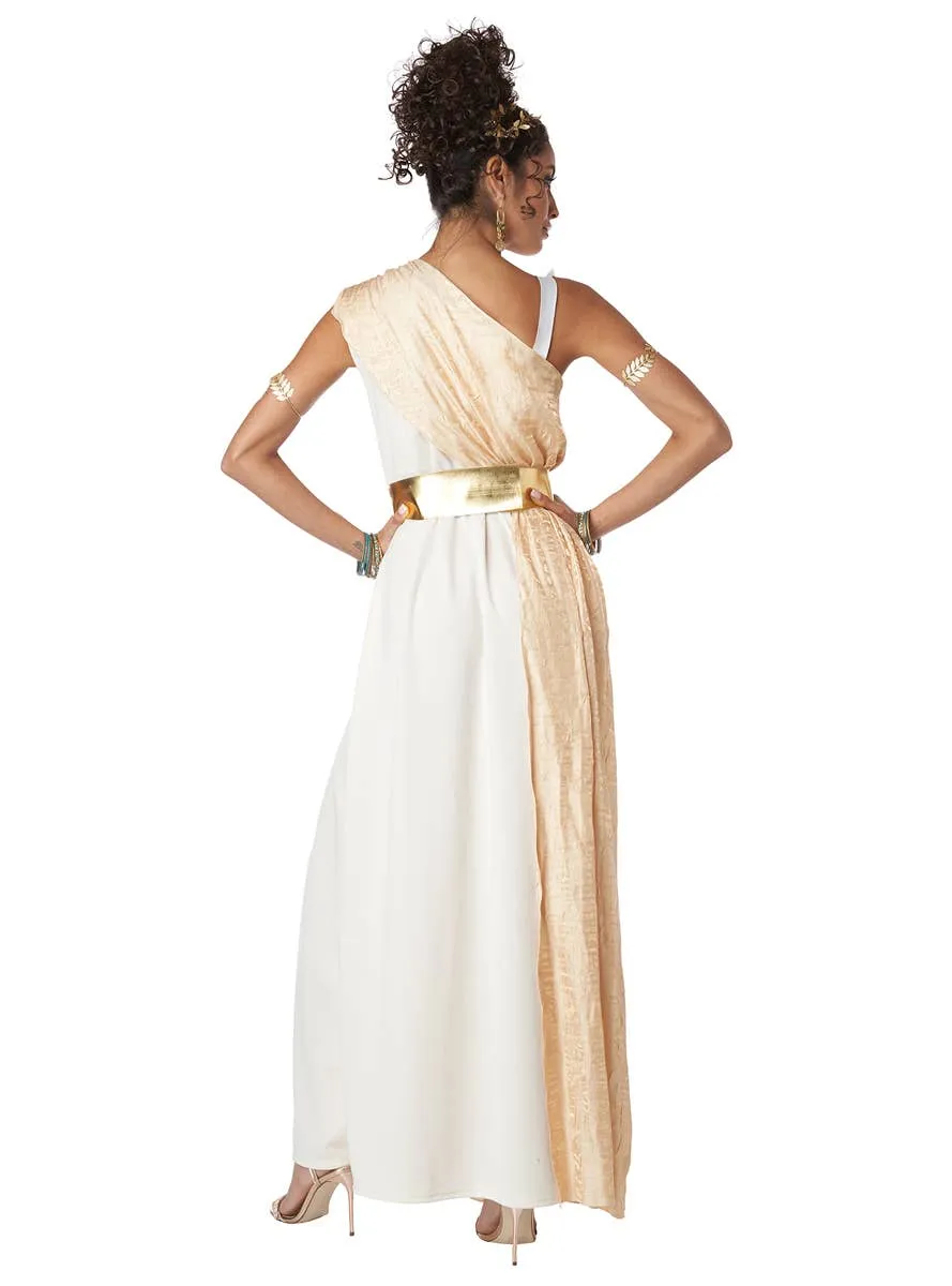 Golden Goddess Womens Roman Empress Costume