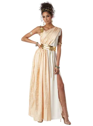 Golden Goddess Womens Roman Empress Costume