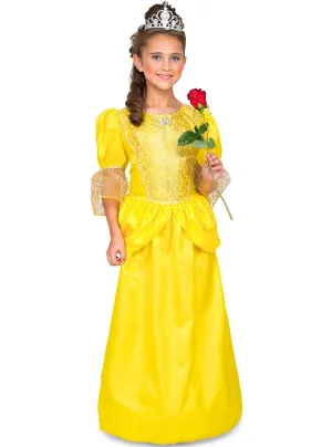 Golden Princess Girls Storybook Book Week Costume