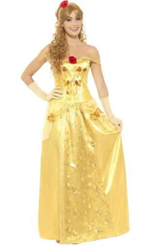 Golden Princess Womens Fairytale Costume