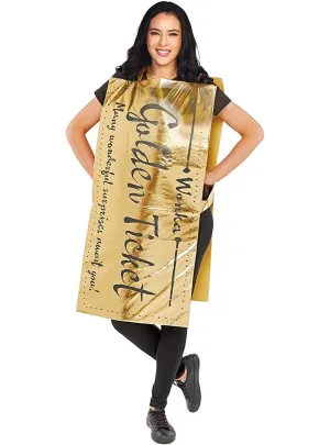 Golden Ticket Womens Roald Dahl Book Week Costume
