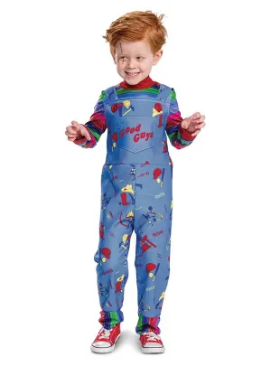 Good Guy Chucky Doll Toddler Boys Halloween Costume