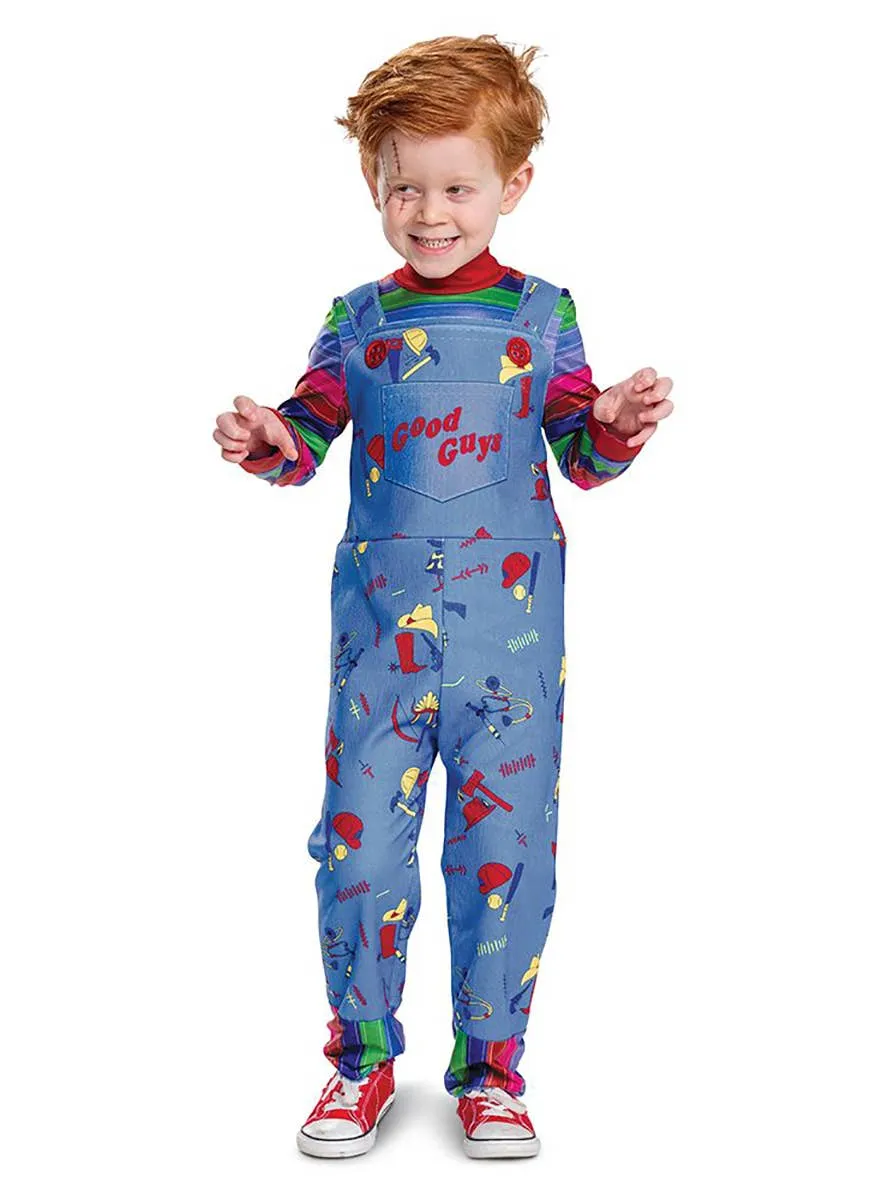 Good Guy Chucky Doll Toddler Boys Halloween Costume