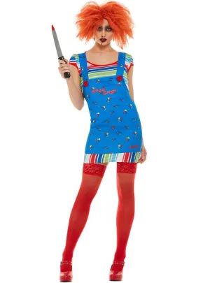 Good Guy Chucky Womens Horror Movie Halloween Costume