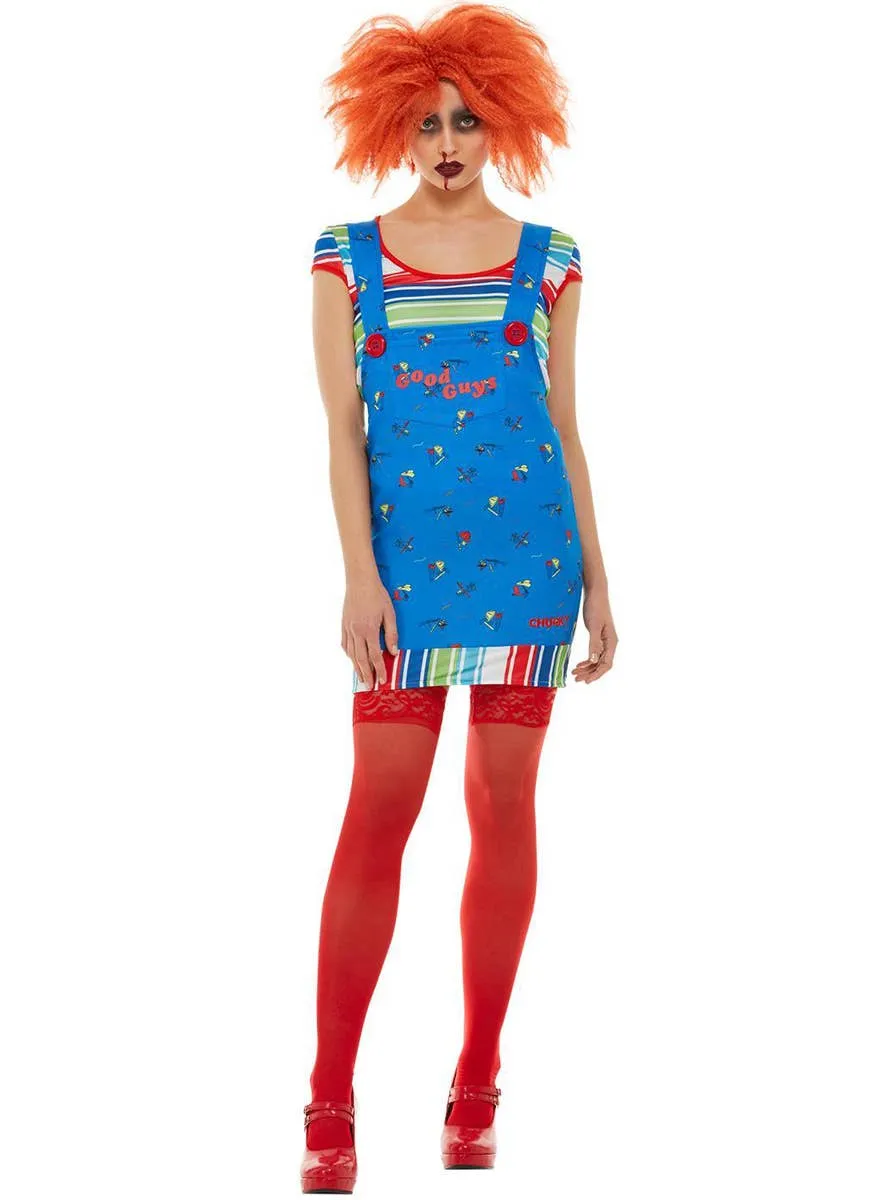 Good Guy Chucky Womens Horror Movie Halloween Costume