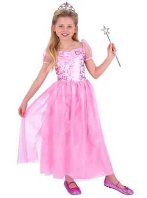 Good Witch Girls Pink Fairy Costume