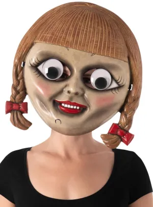 Googly Eyes Annabelle Halloween Costume Mask