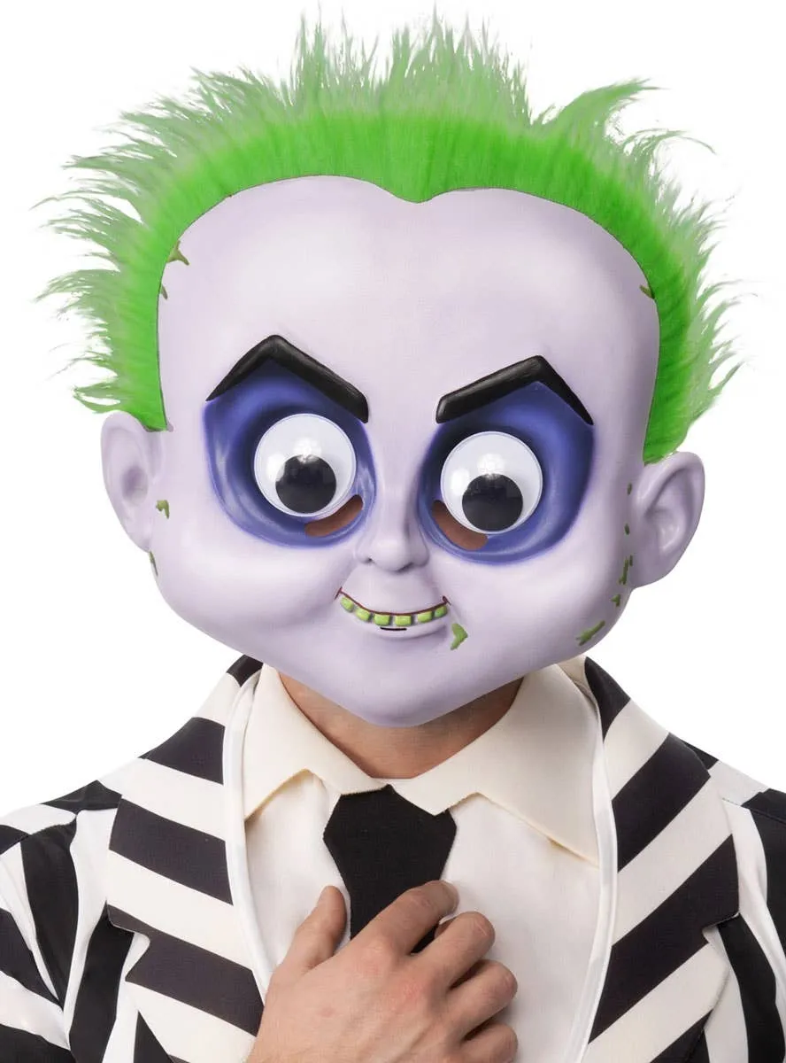 Googly Eyes Beetlejuice Halloween Costume Mask