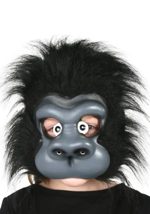 Gorilla Unisex Kids Foam Animal Mask
