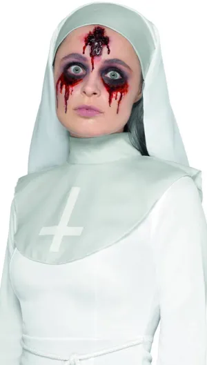Gory Cross Latex Halloween Prosthetic