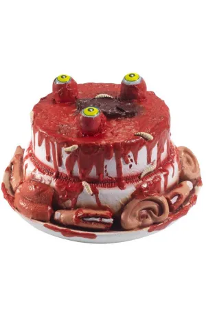 Gory Gourmet Zombie Cake Latex Zombie Prop