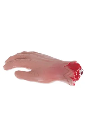 Gory Severed Hand Halloween Horror Prop