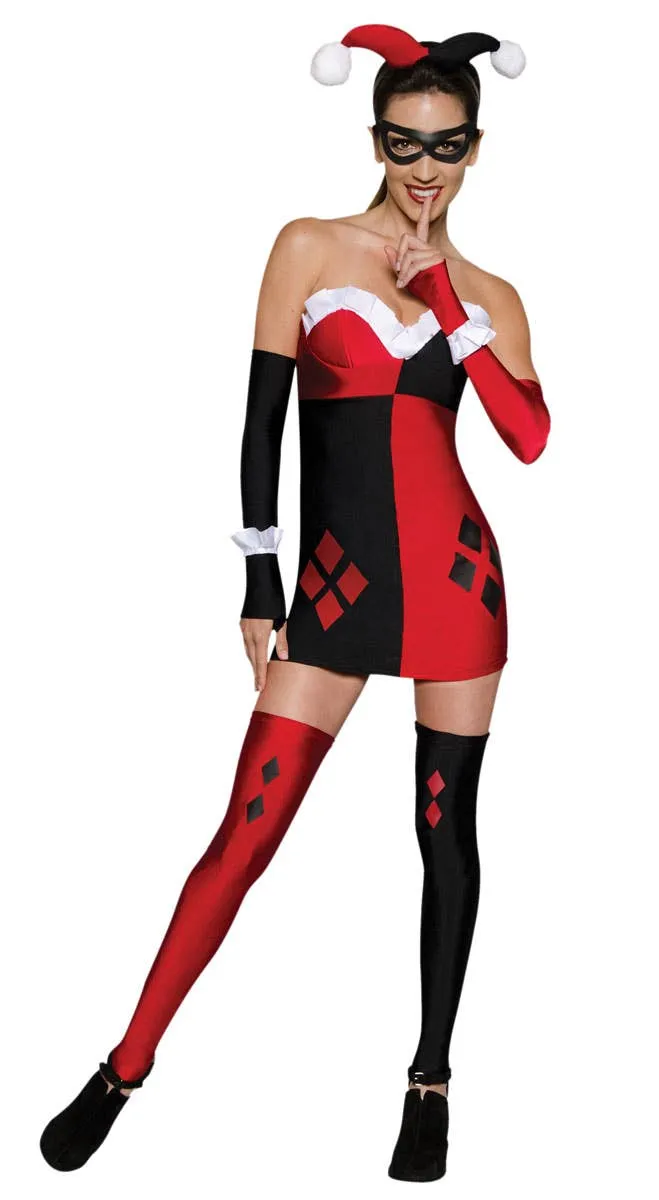 Gotham City Harley Quinn Womens Sexy Costume