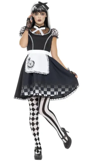 Gothic Alice Womens Halloween Fancy Dress Costume
