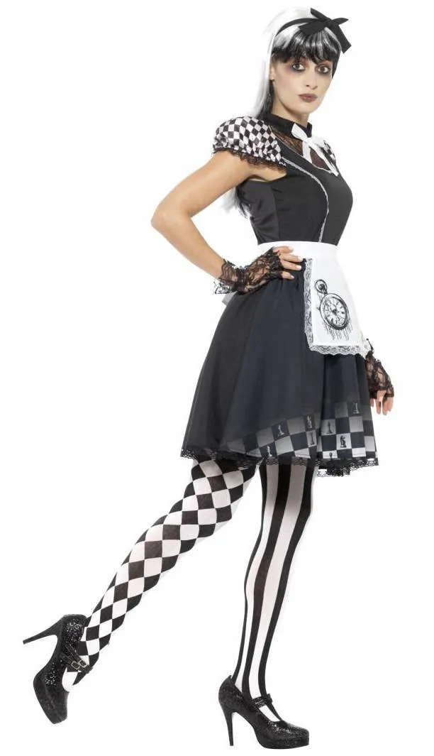 Gothic Alice Womens Halloween Fancy Dress Costume