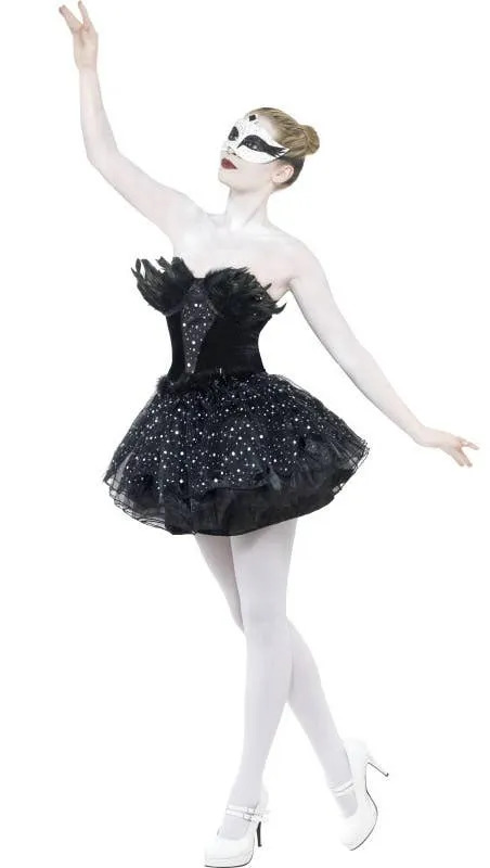 Gothic Black Swan Womens Halloween Costume