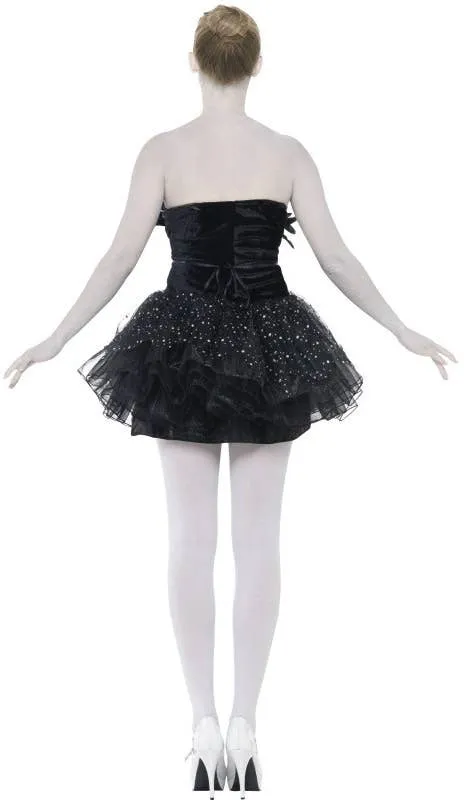 Gothic Black Swan Womens Halloween Costume