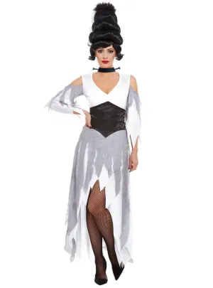 Gothic Bride Womens Halloween Dress Up Costume
