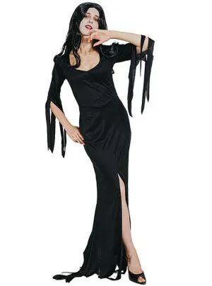 Gothic Lady Morticia Womens Halloween Costume