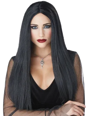 Gothic Matriarch Womens Long Halloween Costume Wig