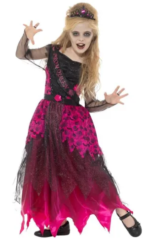 Gothic Prom Queen Girls Halloween Costume