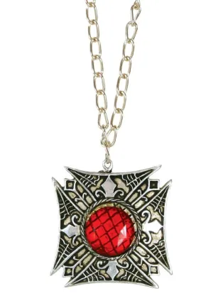 Gothic Vampire Medallion Halloween Costume Jewellery