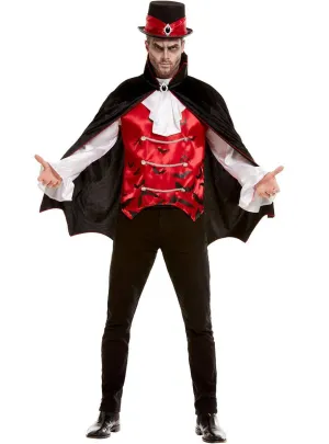 Gothic Vampire Mens Dracula Halloween Costume